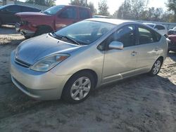 Salvage cars for sale from Copart Midway, FL: 2005 Toyota Prius