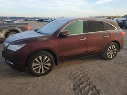 Acura mdx Vehiculos salvage en venta: 2016 Acura MDX Technology