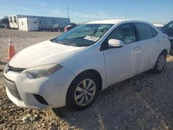 Vehiculos salvage en venta de Copart Cleveland: 2014 Toyota Corolla L