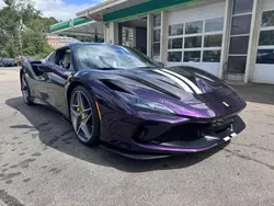 Ferrari salvage cars for sale: 2022 Ferrari F8 Spider