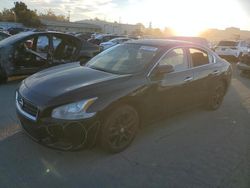 Salvage cars for sale at Martinez, CA auction: 2012 Nissan Maxima S