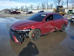 Salvage cars for sale at Bridgeton, MO auction: 2024 Hyundai Elantra N