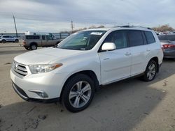 Salvage cars for sale at Nampa, ID auction: 2011 Toyota Highlander Limited