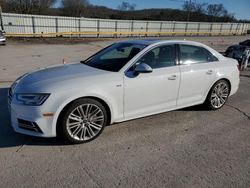 Salvage cars for sale at Lebanon, TN auction: 2017 Audi A4 Premium Plus