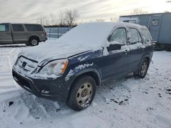 Salvage cars for sale from Copart Marlboro, NY: 2005 Honda CR-V LX