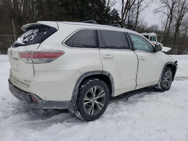 2016 Toyota Highlander XLE