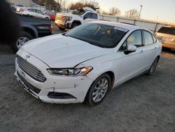 Salvage cars for sale at auction: 2016 Ford Fusion S