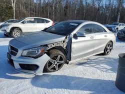 Salvage cars for sale from Copart Cookstown, ON: 2015 Mercedes-Benz CLA 250 4matic