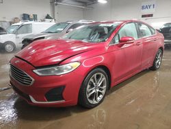 Vehiculos salvage en venta de Copart Elgin, IL: 2020 Ford Fusion SEL