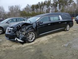 Salvage cars for sale at Waldorf, MD auction: 2014 Cadillac XTS Funeral Coach