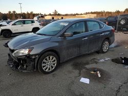 Salvage cars for sale at Exeter, RI auction: 2019 Nissan Sentra S