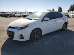 Salvage cars for sale at Rancho Cucamonga, CA auction: 2015 Toyota Corolla L