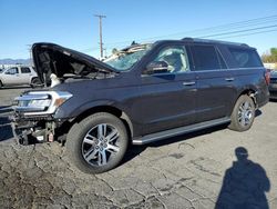 Salvage cars for sale at Colton, CA auction: 2022 Ford Expedition Max Limited