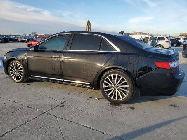 2018 Lincoln Continental Select