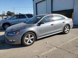 Salvage cars for sale at Nampa, ID auction: 2015 Volkswagen Passat S