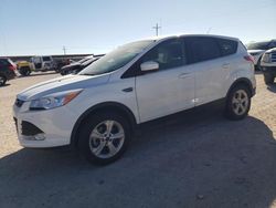 Salvage cars for sale at Andrews, TX auction: 2015 Ford Escape SE