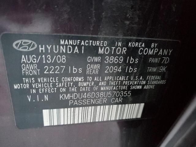 2008 Hyundai Elantra GLS