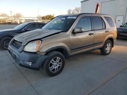 Salvage cars for sale from Copart Sacramento, CA: 2003 Honda CR-V EX