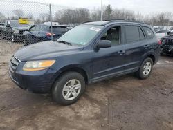 Salvage cars for sale from Copart Chalfont, PA: 2009 Hyundai Santa FE GLS