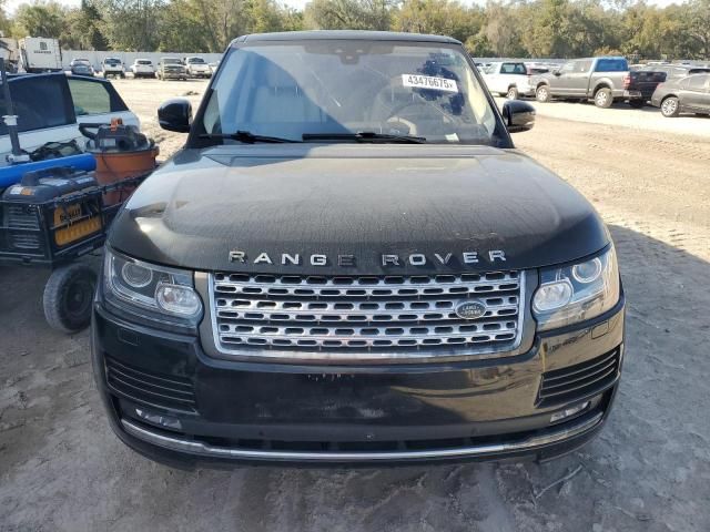 2017 Land Rover Range Rover Supercharged