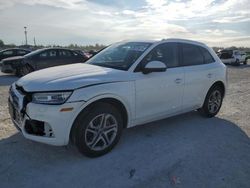 Salvage cars for sale at Arcadia, FL auction: 2018 Audi Q5 Premium