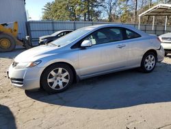 Salvage cars for sale from Copart Austell, GA: 2009 Honda Civic LX