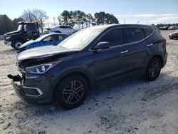 Salvage cars for sale from Copart Loganville, GA: 2018 Hyundai Santa FE Sport