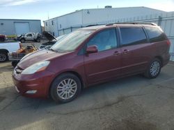 Salvage cars for sale at Vallejo, CA auction: 2009 Toyota Sienna XLE