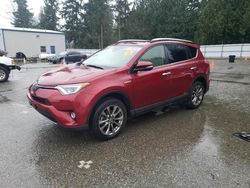 Salvage cars for sale at Arlington, WA auction: 2018 Toyota Rav4 HV Limited