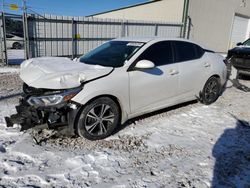 Nissan salvage cars for sale: 2021 Nissan Sentra SV