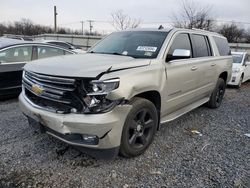 Chevrolet salvage cars for sale: 2015 Chevrolet Suburban K1500 LTZ