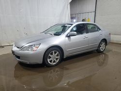 Salvage cars for sale from Copart Central Square, NY: 2004 Honda Accord EX