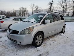 Salvage cars for sale at Central Square, NY auction: 2005 Nissan Quest S