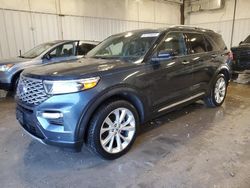 Ford Explorer salvage cars for sale: 2022 Ford Explorer Platinum