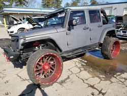 Jeep Wrangler Unlimited Sport salvage cars for sale: 2015 Jeep Wrangler Unlimited Sport