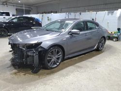 Salvage cars for sale from Copart Cleveland: 2019 Acura TLX Technology