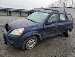 Honda salvage cars for sale: 2006 Honda CR-V LX