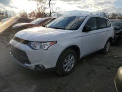 Mitsubishi salvage cars for sale: 2015 Mitsubishi Outlander ES