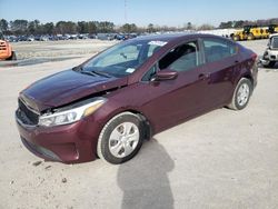 Salvage cars for sale at Dunn, NC auction: 2018 KIA Forte LX