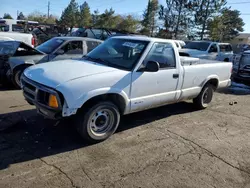 Salvage trucks for sale at Denver, CO auction: 1994 Chevrolet S Truck S10