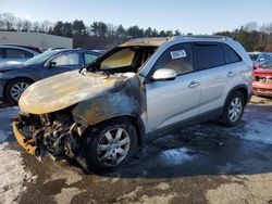 Salvage cars for sale at Exeter, RI auction: 2012 KIA Sorento Base