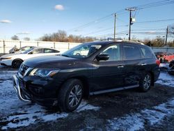 Salvage cars for sale at Hillsborough, NJ auction: 2017 Nissan Pathfinder S