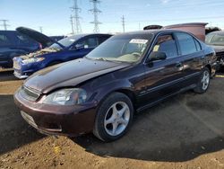 Honda Civic salvage cars for sale: 2000 Honda Civic LX