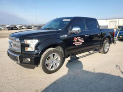 Salvage cars for sale at Kansas City, KS auction: 2016 Ford F150 Supercrew