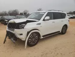 Salvage cars for sale at China Grove, NC auction: 2022 Nissan Armada SL