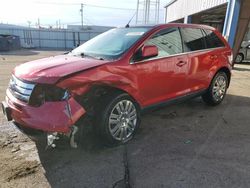 Salvage cars for sale from Copart Chicago Heights, IL: 2010 Ford Edge Limited