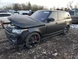 2016 Land Rover Range Rover Autobiography en venta en Chalfont, PA