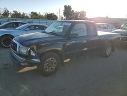 Salvage cars for sale at Martinez, CA auction: 2004 Toyota Tacoma Xtracab