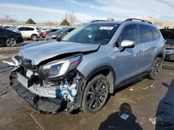 Salvage cars for sale at Littleton, CO auction: 2022 Subaru Forester Limited