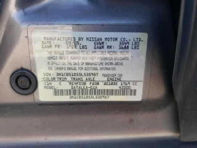 2005 Nissan Sentra 1.8